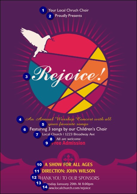 Spiritual Music Club Flyer