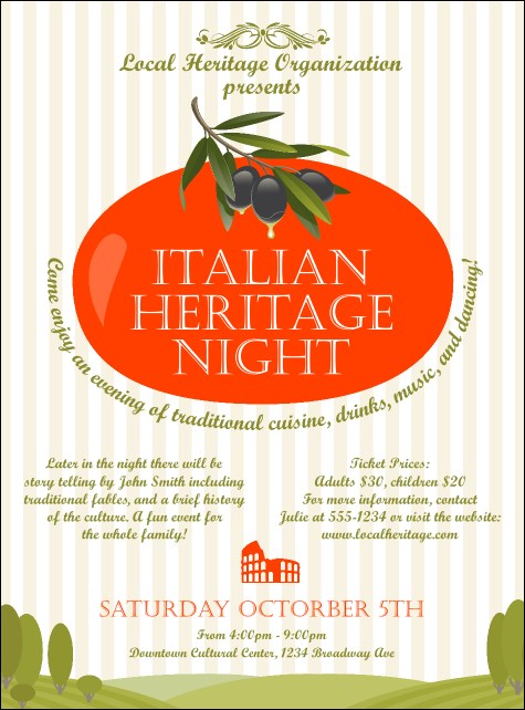 Tuscany Flyer Product Front