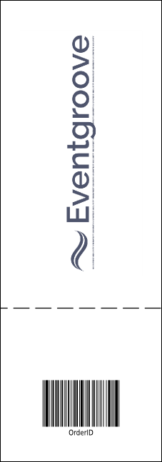 Chinese New Year Goat Event Ticket Product Back