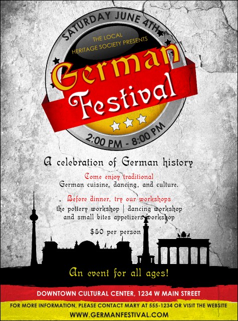 German Flyer Product Front