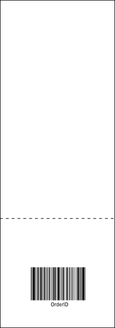 Soccer Ribbon Raffle Ticket Product Back