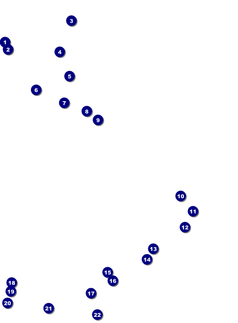 Spaceship Flyer Front Field Markers