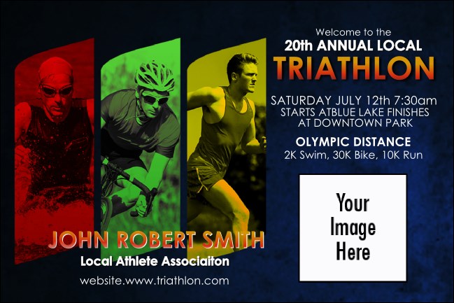 Triathlon Economy Event Badge