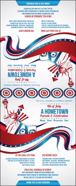 Fourth of July  Freedom Table Tent Product Front