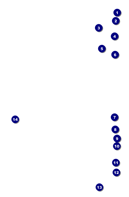Nutcracker VIP Event Badge Small Front Field Markers