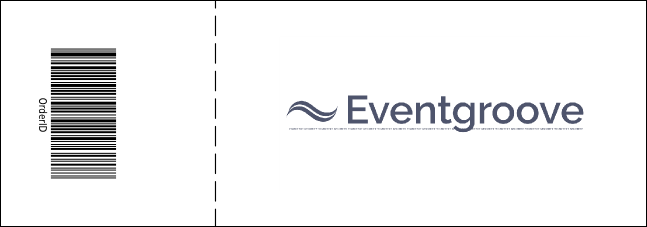 Aloha Black and White Reserved Event Ticket Product Back