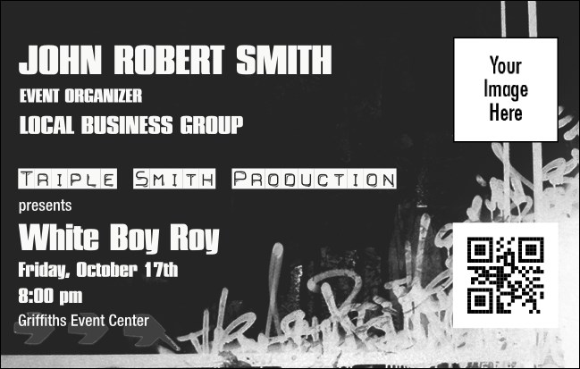 Hip Hop BW VIP Event Badge Medium