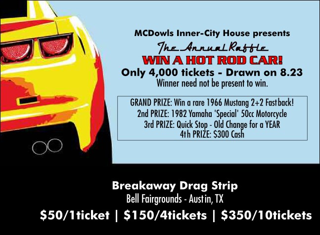 Dream Car Invitation Product Front