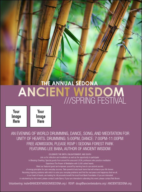 Bamboo Logo Flyer