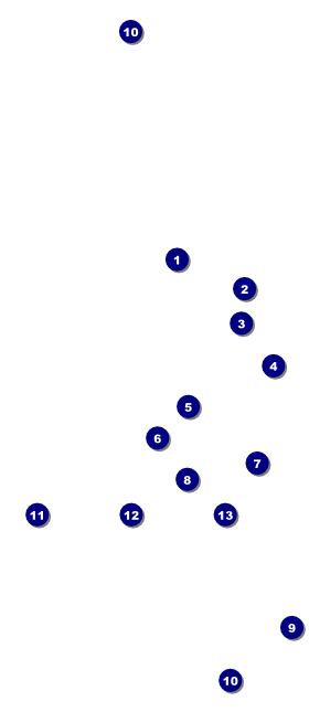 Fourth of July Hang Tag Front Field Markers