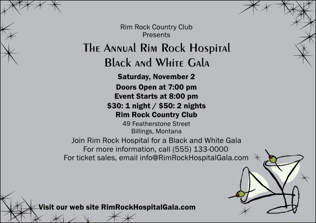 Gala Postcard Mailer