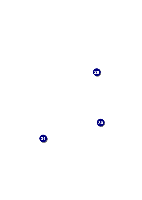 Holiday Ornament Postcard Mailer Back Field Markers