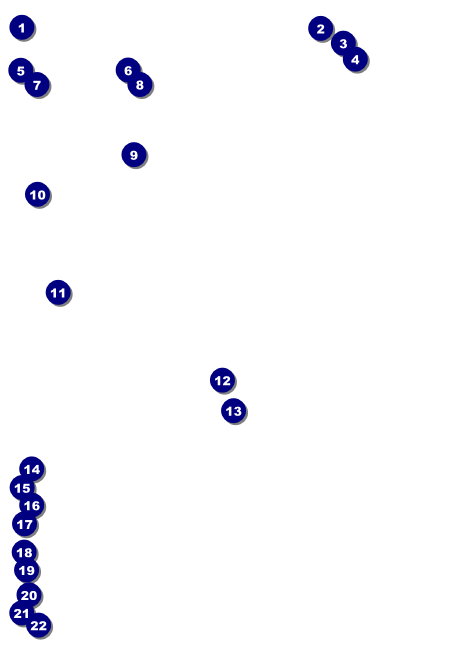 Christmas Carol Postcard Mailer Front Field Markers