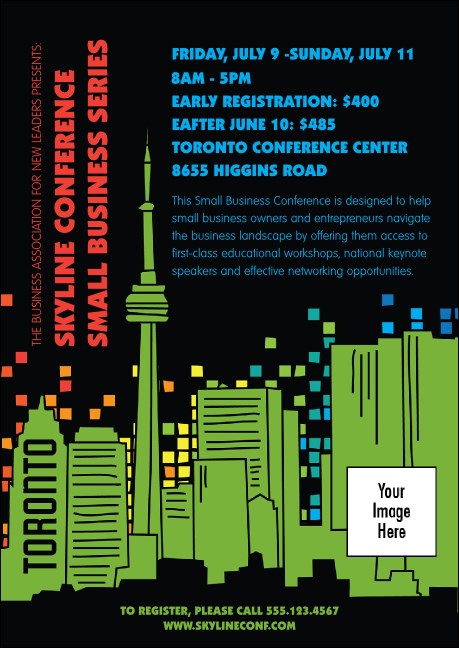 Toronto Postcard Mailer (Black) Product Front