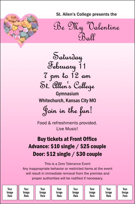 Valentine's Day Logo Poster Product Front