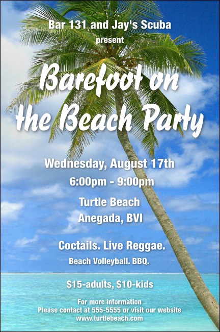 Palm Tree Poster Product Front