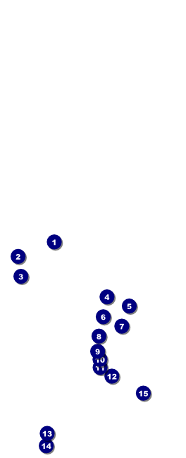 Baseball Table Tent Front Field Markers