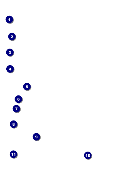 Spider Web Economy Event Badge Orange Black Front Field Markers