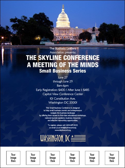 Washington D.C. Flyer Product Front