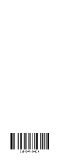 Birthday Geometric QR Event Ticket Product Back