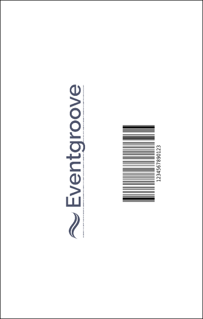 Abstract VIP Event Badge Medium Product Back