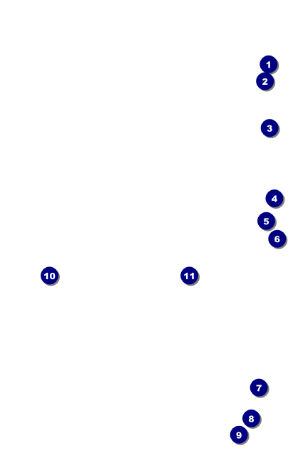 Dance Silhouette VIP Event Badge Small Front Field Markers