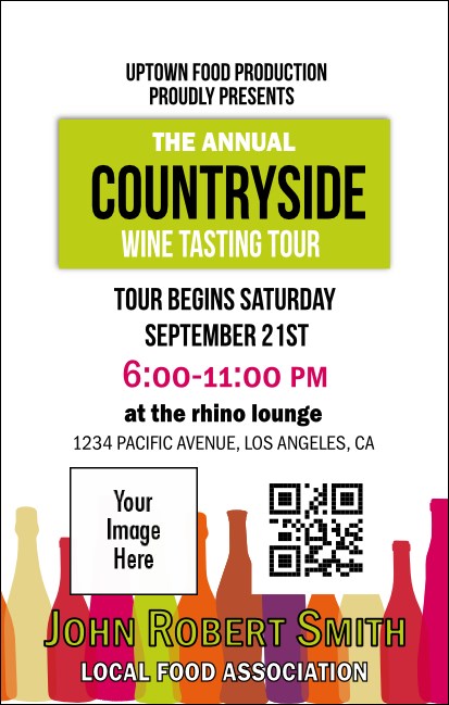 Funky Bottles VIP Event Badge Medium Product Front