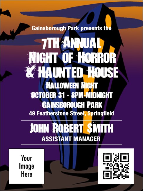 Haunted House Economy Event Badge Product Front