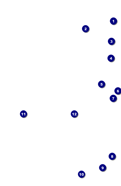 Football Purple VIP Event Badge Small Front Field Markers