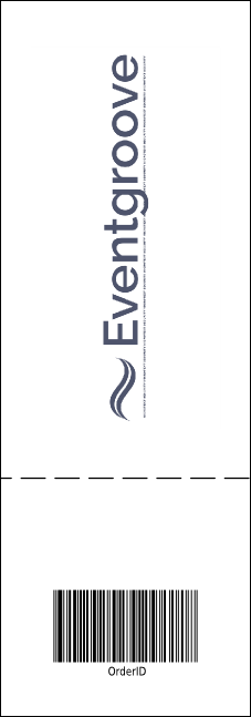 Art Fair Event Ticket Product Back