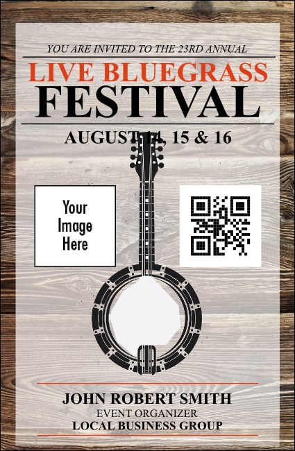 Banjo VIP Event Badge Small Product Front