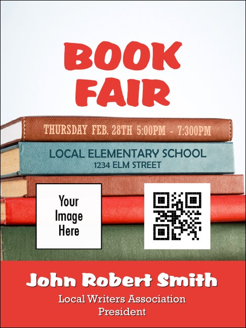 Book Fair Economy Event Badge Product Front