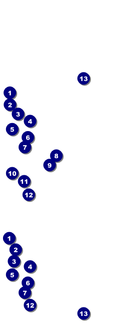 New Hampshire General Admission-Ticket Front Field Markers