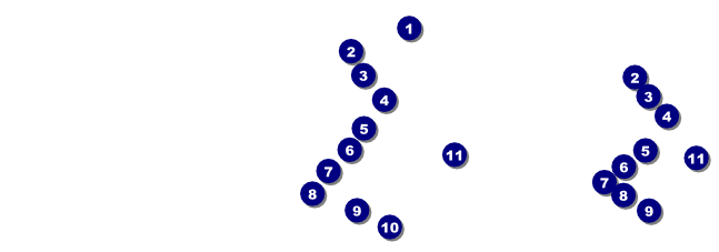 Americana Event Ticket Front Field Markers