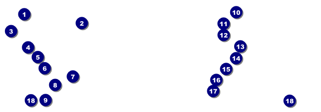 MMA Sword Blue Event Ticket Front Field Markers