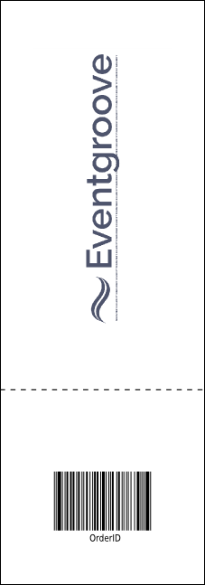 Fire and Ice Event Ticket Product Back