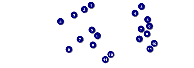 Easter Bunny Event Ticket Front Field Markers