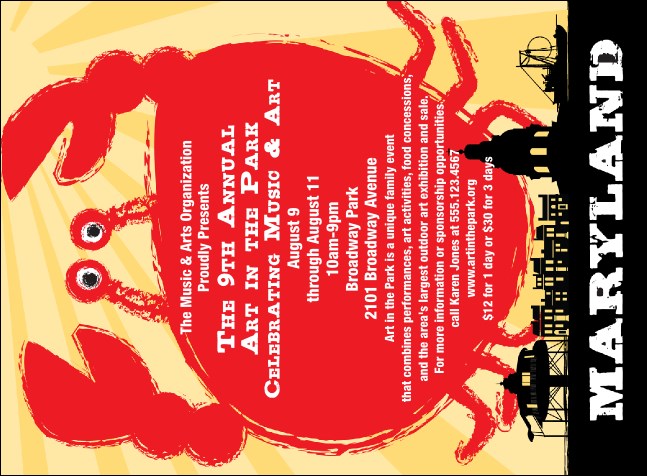 Maryland Invitation