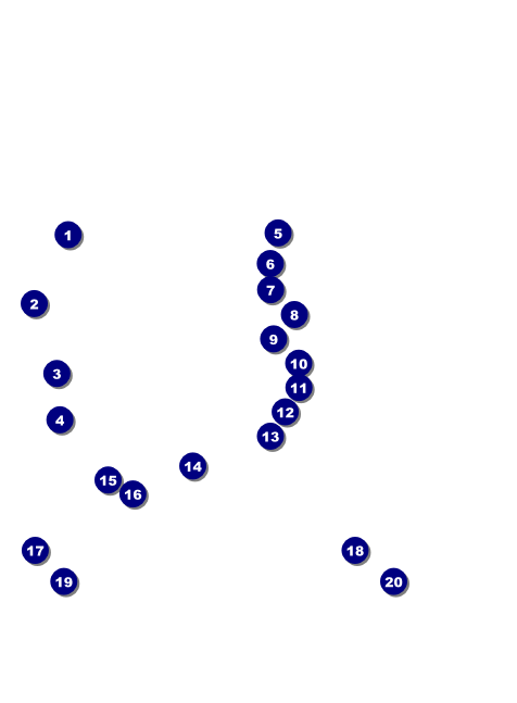 Bowling Classic Invitation Front Field Markers