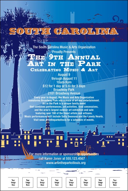 South Carolina Poster Product Front