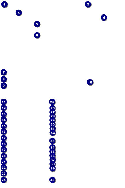 White Ribbon Photo Poster Front Field Markers