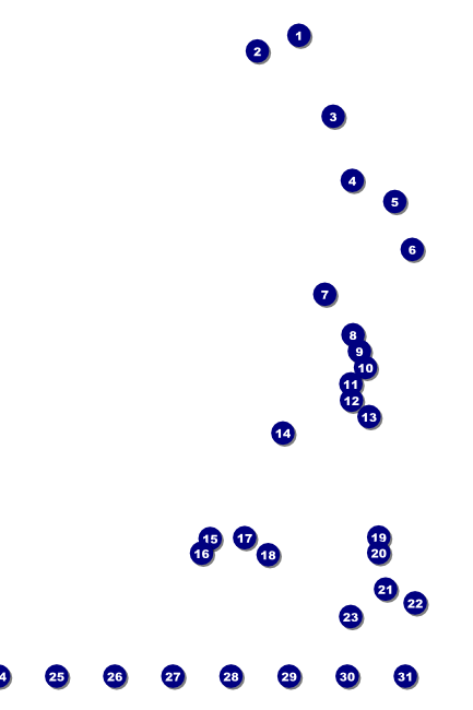 Boise 2 Logo Poster Front Field Markers