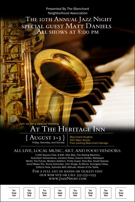 Jazz Poster Product Front