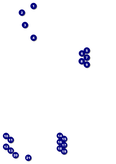 Spokane Postcard Front Field Markers