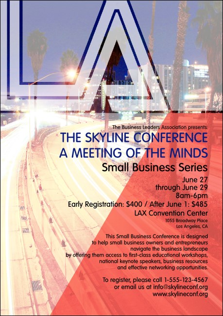 Los Angeles Postcard Product Front