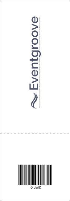 Earth Day Organic Raffle Ticket Product Back