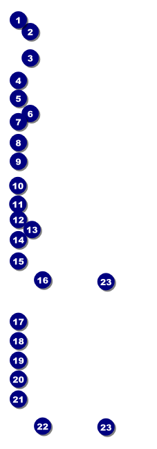 White Ribbon Raffle Ticket Front Field Markers