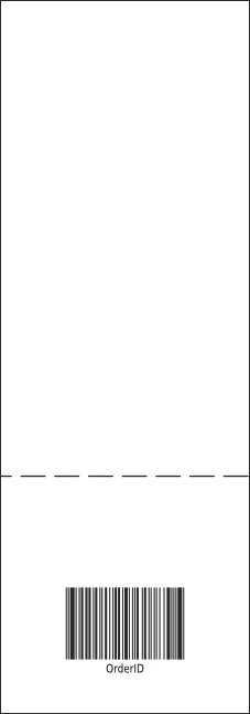 Stars and Stripes Raffle Ticket Product Back