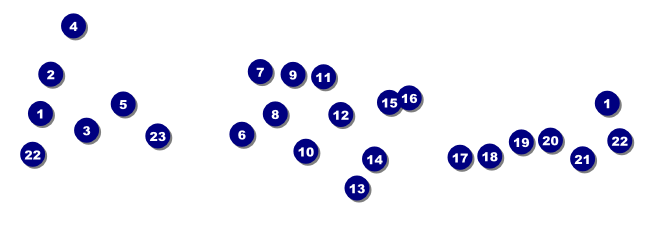 Rock Concert Blue Raffle Ticket Front Field Markers