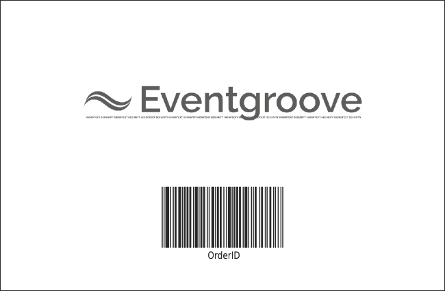 Black Tie Gala Drink Ticket Product Back